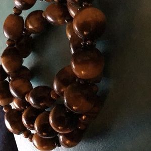 Tiger Eye coil bracelet  by Carolyn Pollack